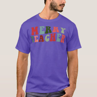 Merry Teacher School jul - julgranar - favorittea T Shirt