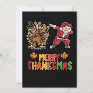 Merry Thanksmas Thanksgiving - julhelgen Inbjudningar