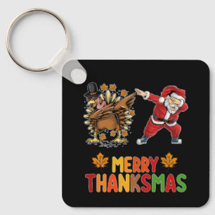 Merry Thanksmas Thanksgiving - julhelgen Nyckelring