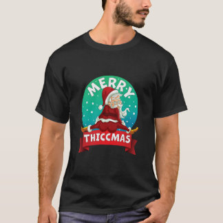 Merry Thiccmas Jultomten Thicc Julafton4124png4124 T Shirt