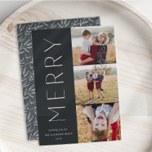 Merry Trio | Modern 3-fotokollage
