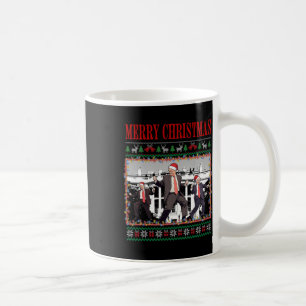 Merry Trumpmas - Jultomten Donald Trump Dance Kaffemugg