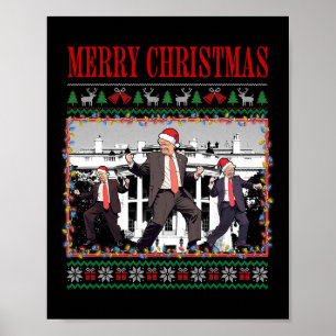 Merry Trumpmas - Jultomten Donald Trump Dance Poster