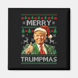 Merry Trumpmas - Jultomten Donald Trump Magnet