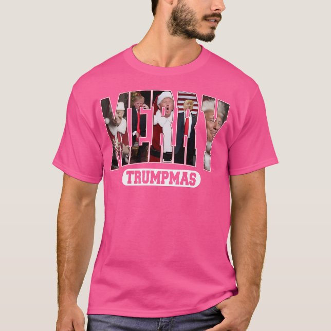 Merry Trumpmas T Shirt (Framsida)