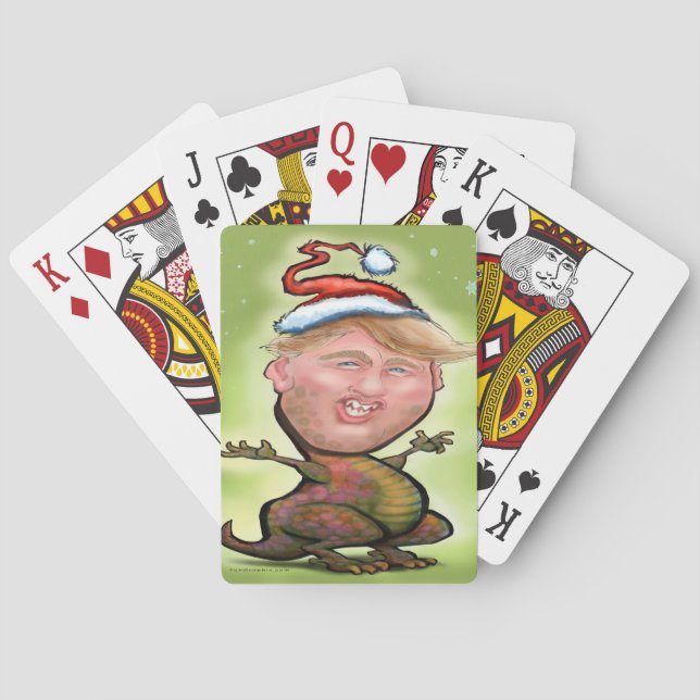 Merry Trumpy jul Spel Kort (Baksidan)