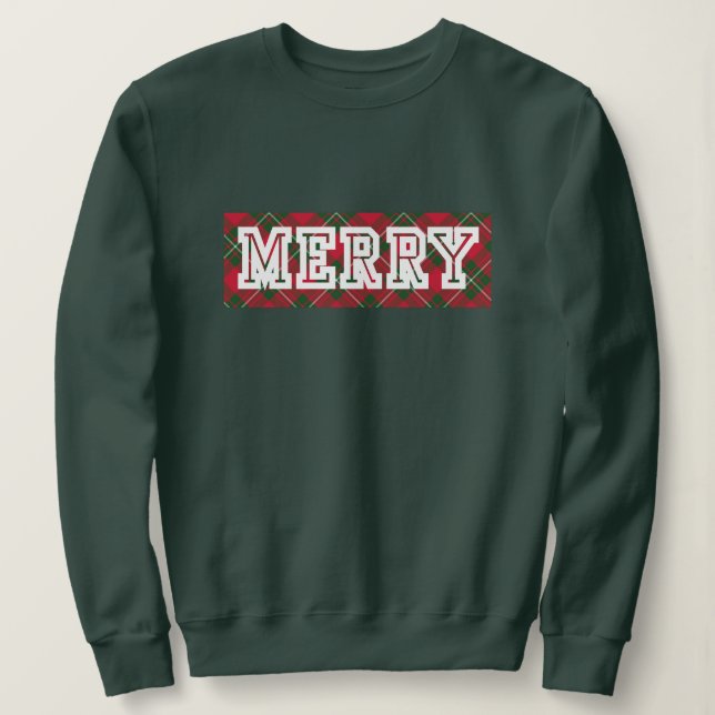 Merry Ugly jul Sweater T Shirt (Design framsida)