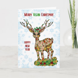 Merry Vegan-jul, Reindeer Kort
