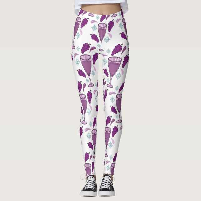 Merry Vin Drinking Helgdag Thunder_Cove Leggings (Framsida)