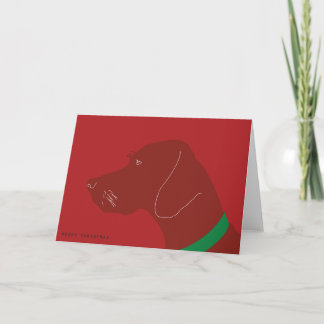 Merry Vizsla jul Helgkort