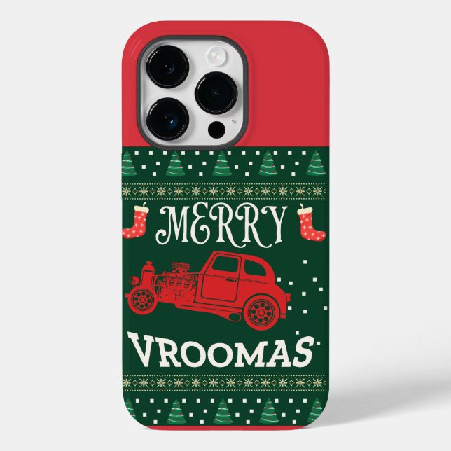 MERRY VROOMAS - CHRISTMAS UGLY SWEATER (Baksida)