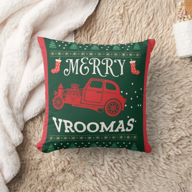 MERRY VROOMAS - CHRISTMAS UGLY SWEATER KUDDE (Filt)