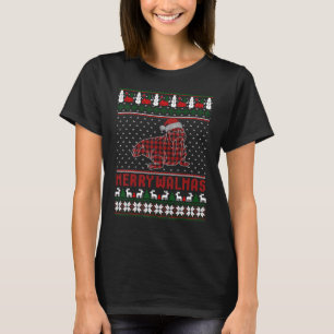 Merry Walmas Ugly jul Sweater Walrus Sea Ani T Shirt