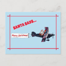 Merry Wave Santa Says