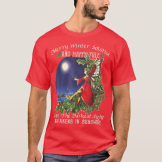 Merry Winter Solstice And Happy Yule T Shirt