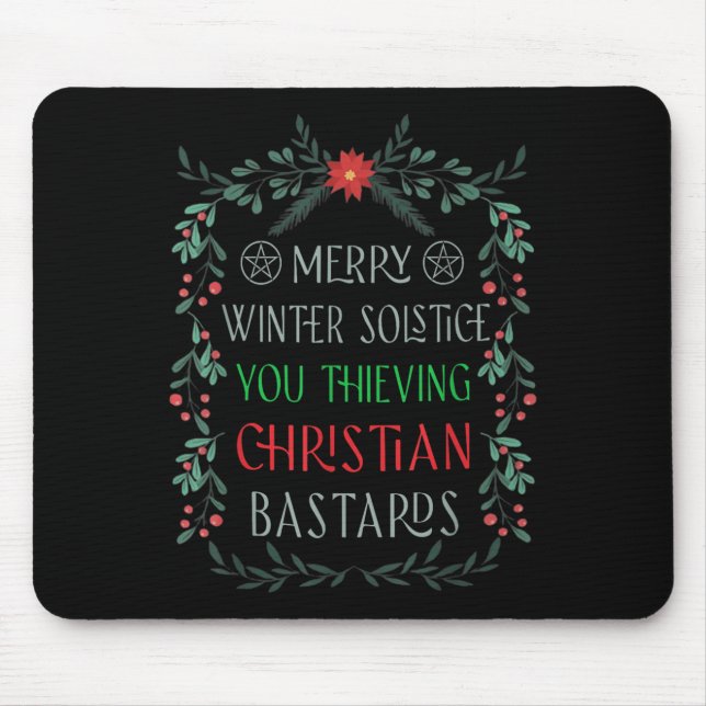 Merry Winter Solstice You Thieving Christian S  Musmatta (Framsidan)