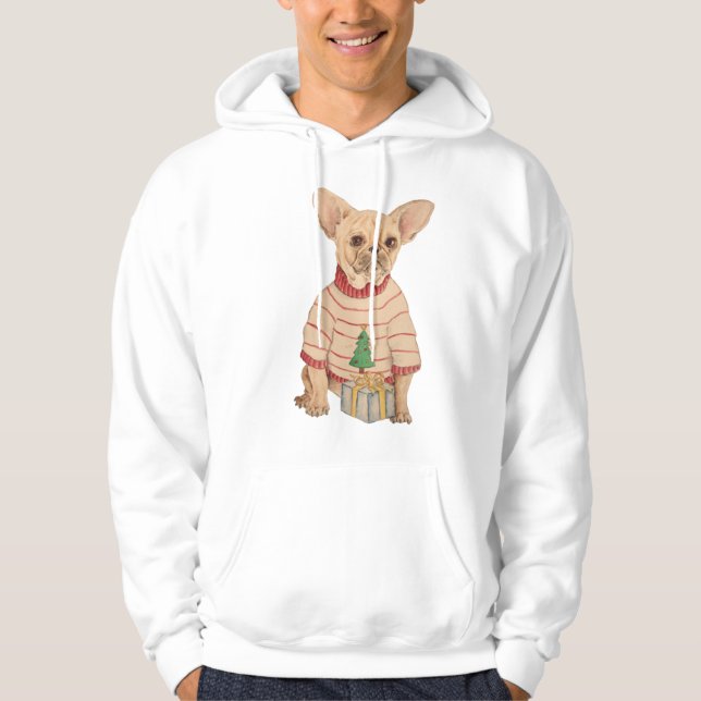Merry Woofmas 1 Hoodie (Framsida)