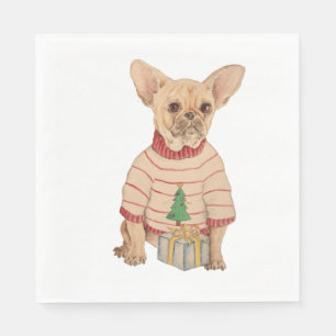Merry Woofmas 1 Pappersservett