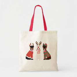 Merry Woofmas Dobermann jul Hundar Tygkasse