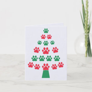 Merry Woofmas julhälsningskort Helgkort