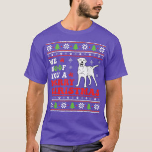 Merry Woofmas Lab Älskare God jul Hund älskare Chr T Shirt