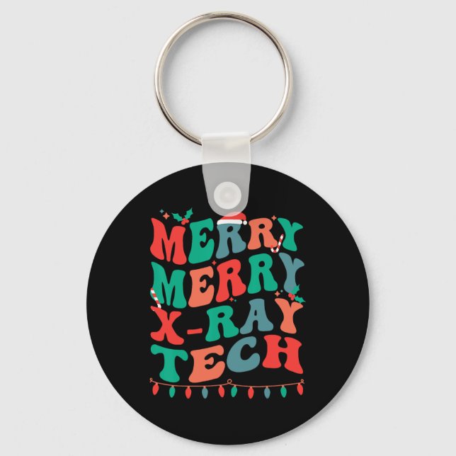 Merry X-ray Tech Nyckelring (Framsida)