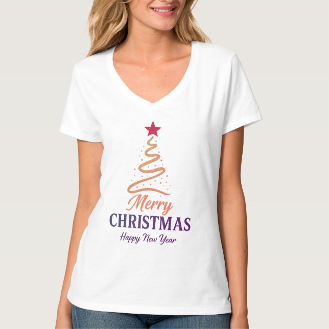 Merry Xmas Collection & Gingerbread Xmas Shirt T Shirt (Framsida)