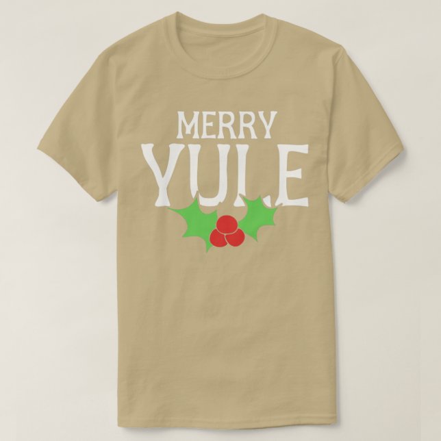 Merry Yule3 T Shirt (Design framsida)