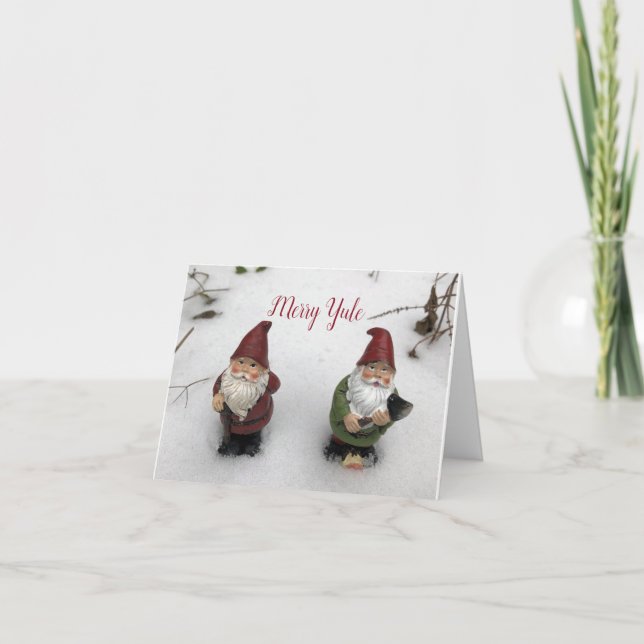 Merry Yule Helgkort (Framsida)