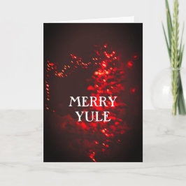Merry Yule-kort Helgkort