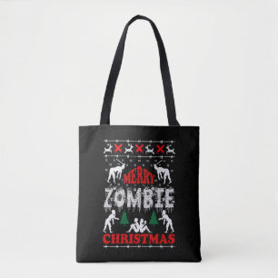 Merry Zombie jul Ugly Sweater Tygkasse