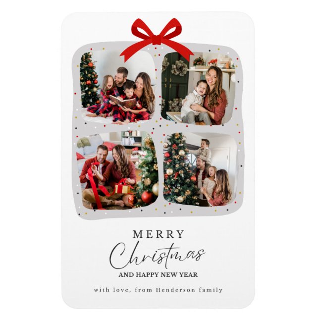 #MerryChristmasWithLoveFromHendersonFamily Magnet (Vertikal)