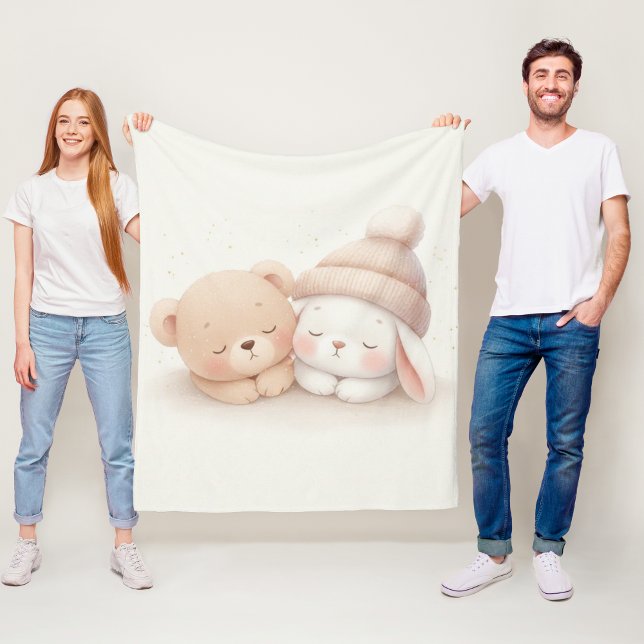 MerryMist Baby Dreams: Winter Blush – Ethereal Nur Fleecefilt (Skapare uppladdad)