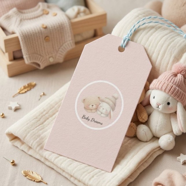 MerryMist Baby Dreams: Winter Blush – Ethereal Nur Presentetikett (Skapare uppladdad)