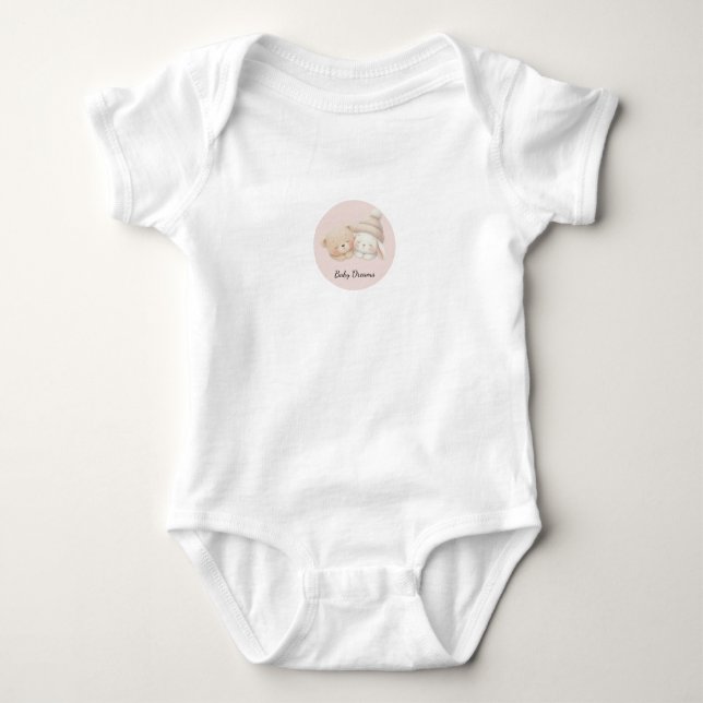 MerryMist Baby Dreams: Winter Blush – Ethereal Nur T Shirt (Framsida)