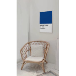 Merseyside Toffee Blue - Fullt Bredd Perfect Poster