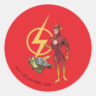 Merton & Flash Runt Klistermärke