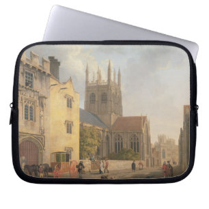Merton högskola, Oxford, 1771 (olja på kanfas) Laptop Fodral