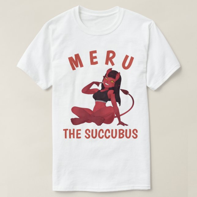 Meru the succubus (1) t shirt (Design framsida)
