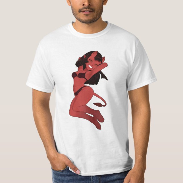 Meru the succubus art t shirt (Framsida)
