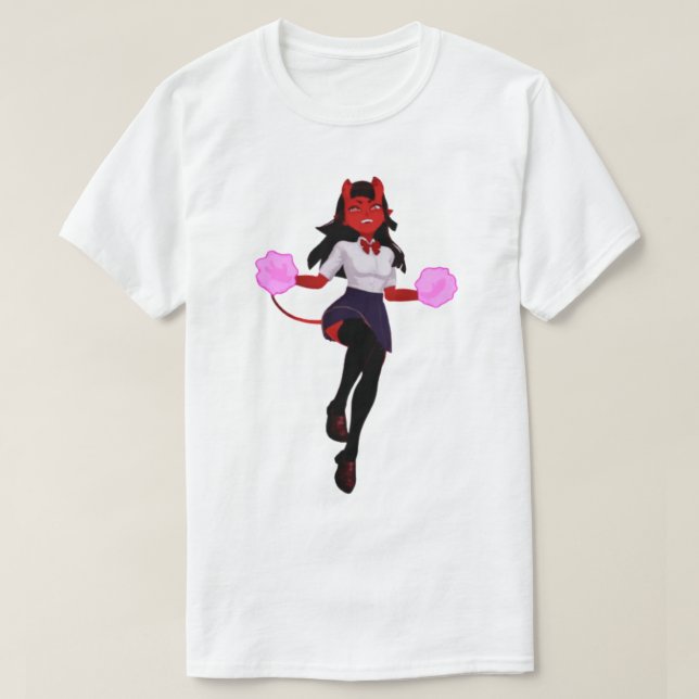 Meru the Succubus T Shirt (Design framsida)