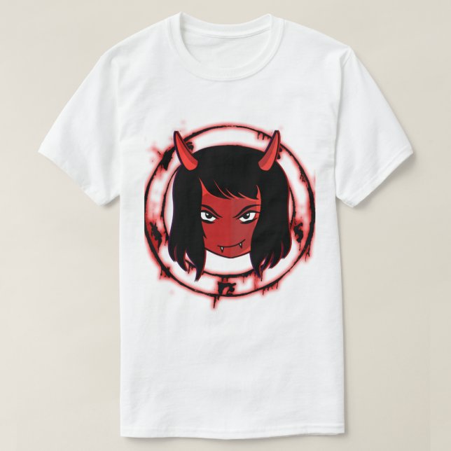 Meru the Succubus T Shirt (Design framsida)