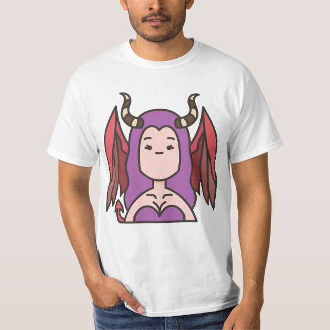 meru the succubus t shirt (Framsida)