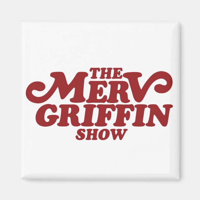 Merv Griffin Show Merchandise Magnet (Framsidan)