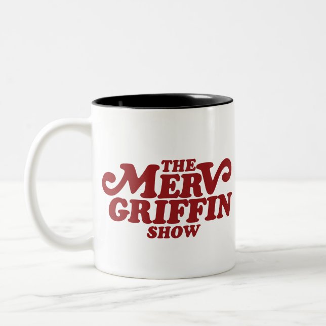 Merv Griffin Visa Merchandise Två-Tonad Mugg (Vänster)
