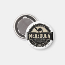 Merzouga Sahara Kamelritt Vintage Märke | Retro M