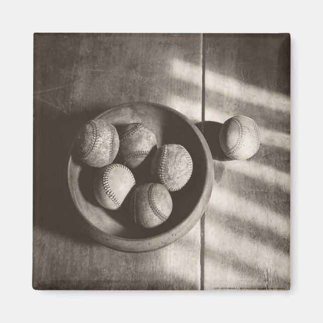 MES01BWD2 Baseball Bowl.tif Magnet (Framsidan)