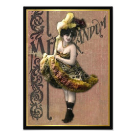 Mes Amis Cancan Dancer 2 Photo Print Fototryck