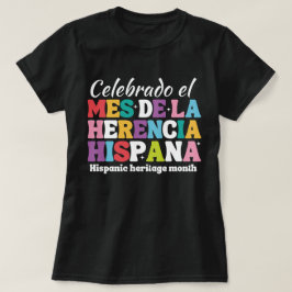 mes de la herencia hispana, historisk minnesmont t shirt