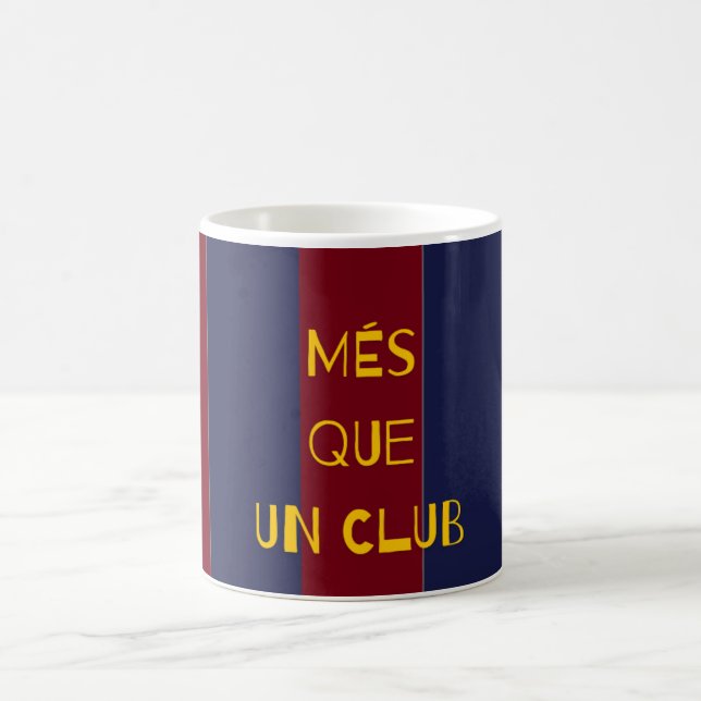 MÉS QUE UN CLUB mug Kaffemugg (Center)